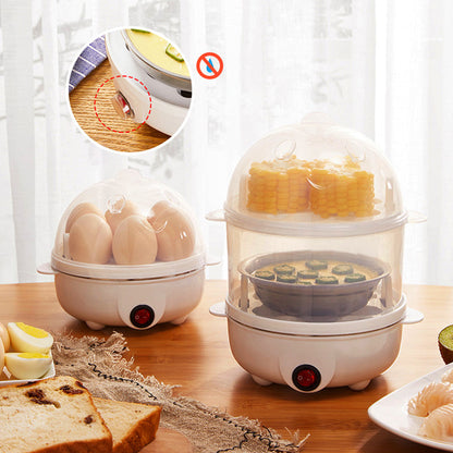 📢📢50 % DE RÉDUCTION !! ⏰ Mini cuiseur à vapeur multifonctionnel pour œufs avec arrêt automatique✅