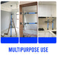 🔧📏 Barre de support réglable multifonction – Verrouillage sécurisé, embouts antidérapants, le troisième bras pour tous vos projets d’installation et bricolage 🏠💪