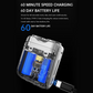 🪒✨ PROMO -50% ! Mini Rasoir Électrique Portable Homme – Détection IA Densité Barbe, Moteur Haute Vitesse, Tête Magnétique 1 Touche, Charge 1h = 60min · 5 Coloris · LED Intelligent 💥