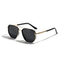 ✨Vente Flash -50%🥰Lunettes de Soleil Polarisées à Double Pont Géométrique – Style Audacieux, Clarté Absolue! 🕶️