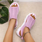 ⏳Time-Limited Special⏰Women’s Casual Breathable Hollow Knitted Platform Sandals