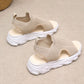 ⏳Time-Limited Special⏰Women’s Casual Breathable Hollow Knitted Platform Sandals