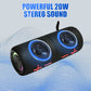 🥳2026 HOT SALE🥳💞50K+ SOLD!💥🏕️🎶 50% OFF! 2‑in‑1 Splittable Speaker – Magnetic join or separate. 20W rich sound, 4000mAh long play. Bluetooth 5.3, TF & AUX. Your outdoor companion. 🛡️🕊️