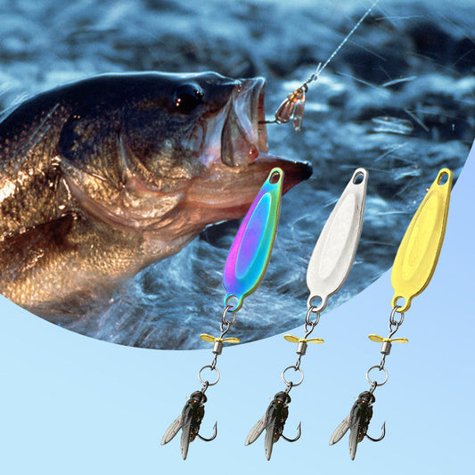 🎣 50% DE RÉDUCTION! ✨ Leurre à hélice en métal – Attire les poissons & durable ✨