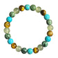 💎 50% DE RÉDUCTION ! 📿 Bracelet Perles en Pierre Naturelle – Pierre Naturelle Polie – Dégradé Translucide & Énergie Positive for Homme & Femme
