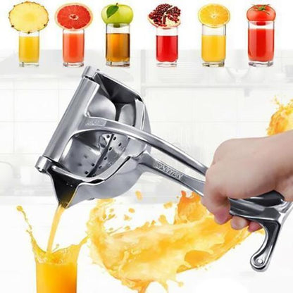 📢📢50 % DE RÉDUCTION !! ⏰ Presse-agrumes manuel en acier inoxydable – Presse-agrumes et presse-fruits ultra-résistant – Appareil pour préparer des jus frais et sains, idéal pour la cuisine et le bar 🥤