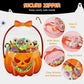 🎃👻 Sacs transparents citrouille – Contenu visible, thème Halloween, parfaits pour les distributions en classe, les fêtes d’anniversaire et la récolte de friandises, l’accessoire qui fait toujours son petit effet 🍭🎉