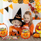 🎃👻 Sacs transparents citrouille – Contenu visible, thème Halloween, parfaits pour les distributions en classe, les fêtes d’anniversaire et la récolte de friandises, l’accessoire qui fait toujours son petit effet 🍭🎉