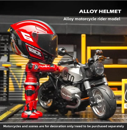 🤖💨 Du Pilote au Casque — Le Modèle de Moto Transformable le Plus Cool !