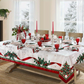 📢📢50% DE RÉDUCTION !! ⏰ Nappe de Noël rectangulaire imperméable