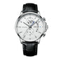 📢📢50 % DE RÉDUCTION !! ⏰  Montre à Quartz pour Homme – Cadran Lumineux, Étanche & Style Classique 🔦