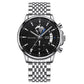 📢📢50 % DE RÉDUCTION !! ⏰  Montre à Quartz pour Homme – Cadran Lumineux, Étanche & Style Classique 🔦