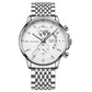 📢📢50 % DE RÉDUCTION !! ⏰  Montre à Quartz pour Homme – Cadran Lumineux, Étanche & Style Classique 🔦
