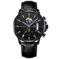 📢📢50 % DE RÉDUCTION !! ⏰  Montre à Quartz pour Homme – Cadran Lumineux, Étanche & Style Classique 🔦