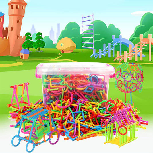 🔥 PROMO LIMITÉE -50% ! ⚡ Blocs de Construction Baguettes Magiques Éducatives pour Enfants