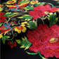 🏵️🌿 Nappe mexicaine à fleurs bord festonné – Imprimé éclatant, finition artisanale, la touche colorée et chaleureuse pour vos repas en famille et vos réceptions entre amis ☀️🍷