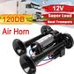📢📢50 % de réduction !! Klaxon pneumatique 120 dB – Pour train, camion, voiture | 12V/24V, étanche & installation sans outil 🚛🔊