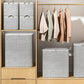 📦🛏️✨ PROMO -50% ! Boîte de Rangement Extra-Large – 110L/150L/220L, Tissu Résistant, Avec Couvercle, Idéal Couvertures & Vêtements