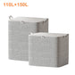 📦🛏️✨ PROMO -50% ! Boîte de Rangement Extra-Large – 110L/150L/220L, Tissu Résistant, Avec Couvercle, Idéal Couvertures & Vêtements