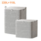 📦🛏️✨ PROMO -50% ! Boîte de Rangement Extra-Large – 110L/150L/220L, Tissu Résistant, Avec Couvercle, Idéal Couvertures & Vêtements