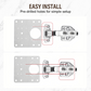 🔧50% OFF 🚪 Stainless Steel Hinge Repair Plate — Fix Loose Cabinet Doors Fast, No Replacement