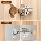 🔧50% OFF 🚪 Stainless Steel Hinge Repair Plate — Fix Loose Cabinet Doors Fast, No Replacement