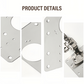 🔧50% OFF 🚪 Stainless Steel Hinge Repair Plate — Fix Loose Cabinet Doors Fast, No Replacement