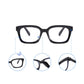 👓💎 PROMO FLASH 50% ! Lunettes Anti-Lumière Bleue Style Vintage – Monture Carrée PC Léger, Verres Transparents Haute Clarté, Protection Yeux Écrans, Confort Toute la Journée ✨