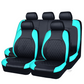 🔥 50% DE RÉDUCTION ! 🎁 Ensemble de 9 housses de siège auto en cuir – Ajustement universel, durables & faciles d'entretien – Parfaites pour le confort & la protection en voiture 🚗