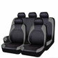 🔥 50% DE RÉDUCTION ! 🎁 Ensemble de 9 housses de siège auto en cuir – Ajustement universel, durables & faciles d'entretien – Parfaites pour le confort & la protection en voiture 🚗