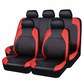 🔥 50% DE RÉDUCTION ! 🎁 Ensemble de 9 housses de siège auto en cuir – Ajustement universel, durables & faciles d'entretien – Parfaites pour le confort & la protection en voiture 🚗