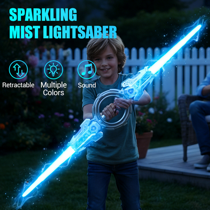 📢📢50 % DE RÉDUCTION !! ⏰ Sabre laser rechargeable avec effets d'étincelles et sonores