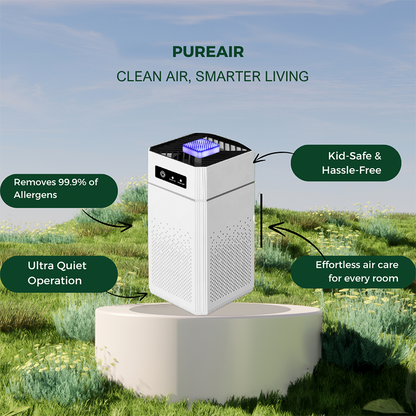 🌿💨 Purificateur d'air pour la maison – Protection complète 🛡️🏠 pour un air ambiant frais et pur, idéal contre les allergènes, la poussière et les odeurs. 🎁