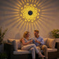 ⏰ 50% DE RÉDUCTION – DURÉE LIMITÉE ! ☀️ Applique Murale Solaire pour Extérieur – Design Cylindrique avec Motif Lumineux Mandala – Résistant aux Intempéries – Idéale pour Jardin, Terrasse, Clôture et Balcon ✨🌙🌿