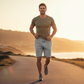 📢📢55 % de réduction !! ⏰Short de sport décontracté et extensible pour homme