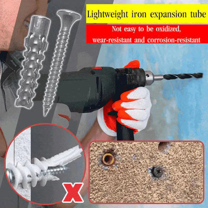 🔥PROMOTION ENFLAMMÉE🔥 Vis d'Expansion en Acier Dentée Améliorée