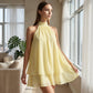 👗🌊 PROMO FLASH -50% ! Robe Bretelles Légère & Fluide – Effet Portefeuille, Ourlet Évasé, Dos Nu, 8 Coloris, Tailles S-2XL, Idéale Soirées & Plage ✨
