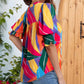 🌸 PROMO FLASH 60% DE RÉDUCTION ! 💃 Chemisier Floral Femme – Manches Bâclées Romantiques & Col en V 📿