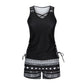 👙 50% DE RÉDUCTION ! 🌺 Ensemble Tankini Deux Pièces Imprimé – Haut Fluide & Shorty Assorti – Tissu Extensible Séchage Rapide – Parfait pour la Plage, la Piscine ou les Vacances ☀️🌊✨