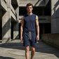 💪 PROMOTION LIMITÉE -50% ! 💥 Ensemble Débardeur & Short de Sport Casual pour Homme – Maille Gaufre, Poches Profondes, Coupe Décontractée ✨