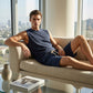 💪 PROMOTION LIMITÉE -50% ! 💥 Ensemble Débardeur & Short de Sport Casual pour Homme – Maille Gaufre, Poches Profondes, Coupe Décontractée ✨