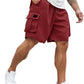 🩳🔥 PROMO FLASH 50% ! Short Cargo Décontracté Homme – Grandes Poches, Taille à Cordon, Tissu Respirant, 5 Couleurs, Taille XL-6XL, Parfait pour l'Été 👕