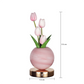 🌷 50% DE RÉDUCTION ! 💡 Veilleuse Bouquet de Tulipes – Verre & Métal – Lueur Douce & USB for Chambre & Nursery