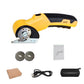 ✂️ 50% DE RÉDUCTION ! 🧵 Kit Ciseaux Électriques Rechargeables – Alliage + TPE – Sans Fil & 2000 mAh for Tissu & DIY