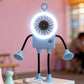 ⏳Spécial à durée limitée⏰Ventilateur de bureau robotisé flexible avec éclairage LED🤖🍃