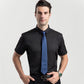 📢📢50 % DE RÉDUCTION !! ⏰Chemise Habillée Extensible à Manches Courtes pour Hommes