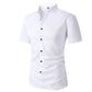 📢📢50 % DE RÉDUCTION !! ⏰Chemise Habillée Extensible à Manches Courtes pour Hommes