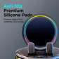 📱 Support RGB pour téléphone portable ✅ Fixation automatique et recharge sans fil | Conduite en toute sécurité d'une seule main 🚗