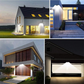 📢📢50% DE RÉDUCTION !! ⏰ Lampadaire mural à détecteur de mouvement solaire