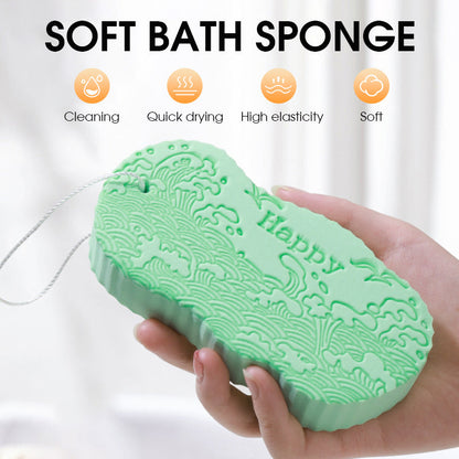 💖Éponge de bain douce👩‍🦰